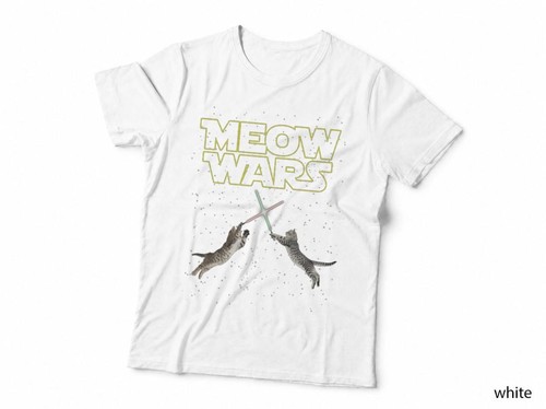 Cat meow wars space parody - space,