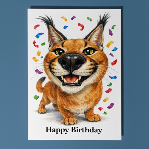 Wild cats party - party, caracal