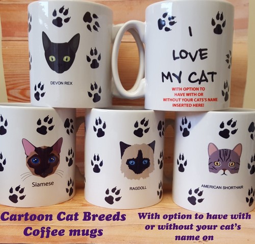 Cat breeds coffee - breeds, mugs