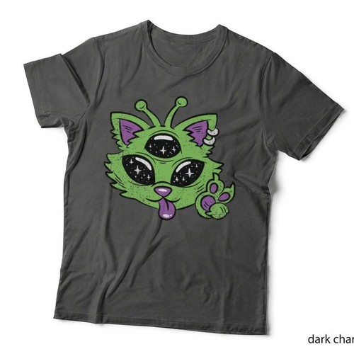 Alien cat halloween - alien,