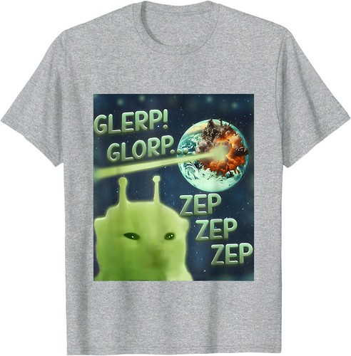 Glerp glorp funny alien - glorp,