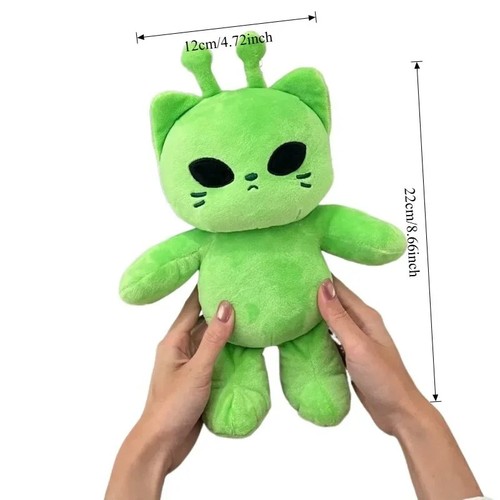 Cute alien cat plush toy - plush,