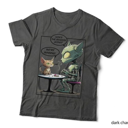 Funny alien cat earth - funny,