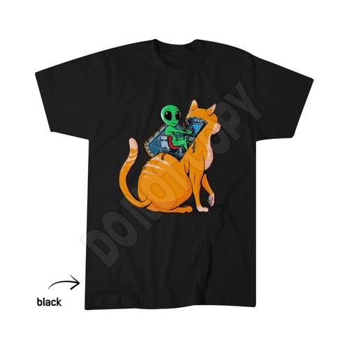 Alien cat spaceship - alien, adventure